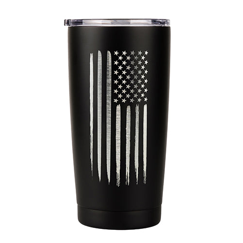 20oz American Flag Tumbler - Insulated Stainless Steel