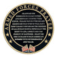 US Army Prayer Coin - Army Valor Challenge Coin