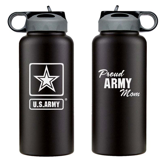 32 oz Army Proud Army Family Water Bottle