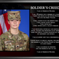 9" x 12" Soldier's Creed Plaque
