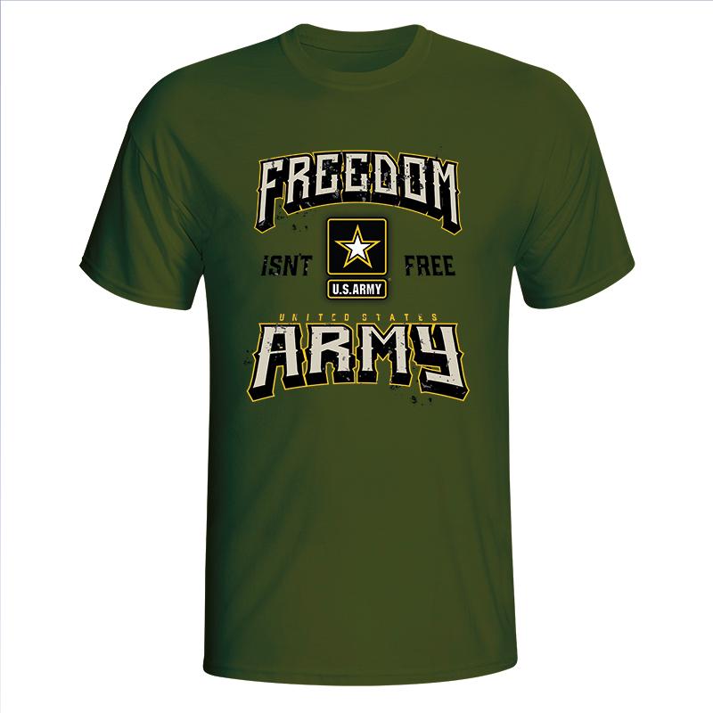 Army Freedom Isn't Free Army Green T-Shirt