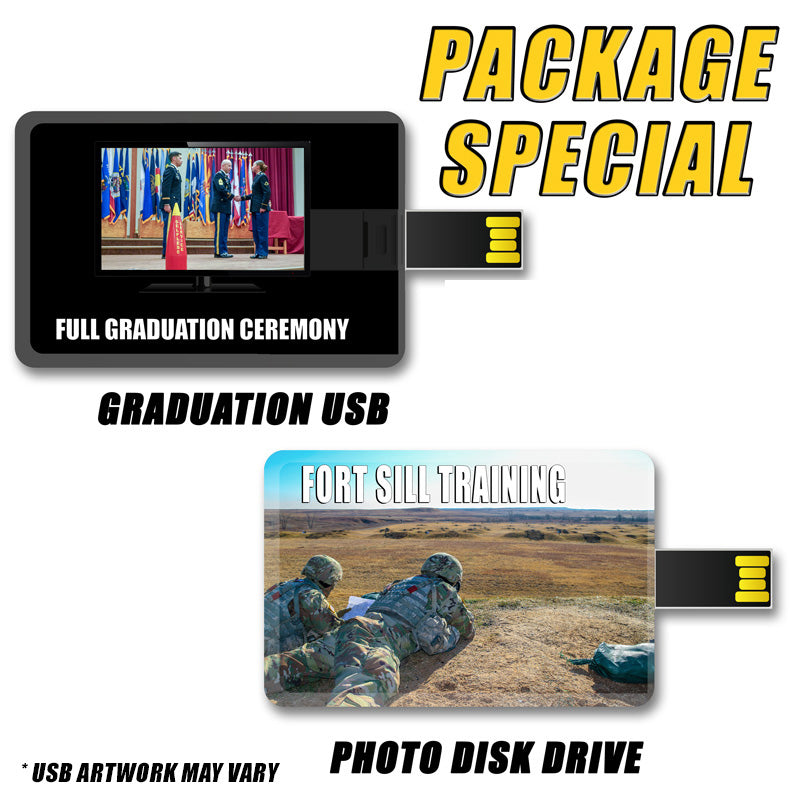Package Special Fort Sill Graduation Video & Training Photos USB or Download