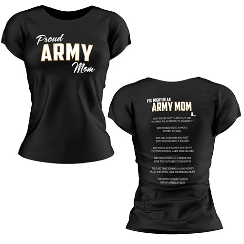 Women's You Might be an Army Family If T-shirts